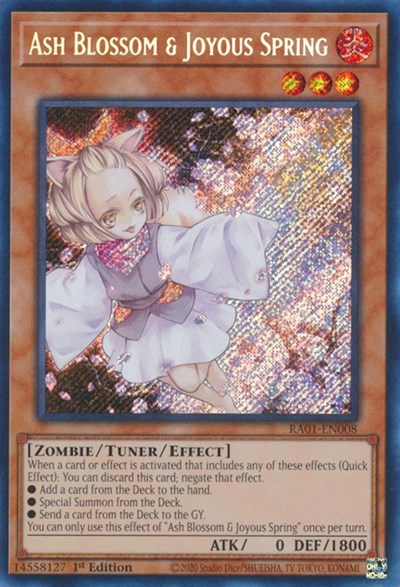 Ash Blossom & Joyous Spring (Secret Rare)