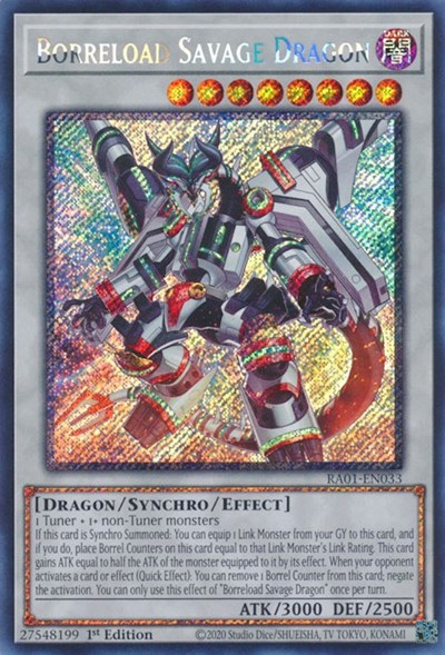Borreload Savage Dragon (Platinum Secret Rare)
