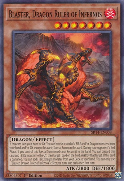 Blaster, Dragon Ruler of Infernos