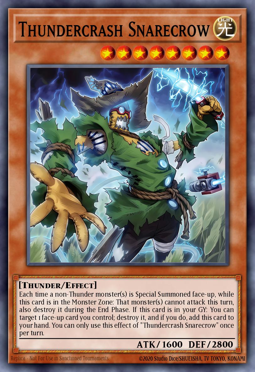 Thundercrash Snarecrow - Chaos Origins Yu-Gi-Oh! spoiler