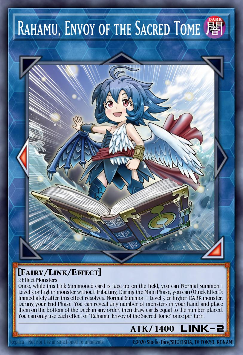 Rahamu, Envoy of the Sacred Tome - Blazing Dominion Yu-Gi-Oh! spoiler