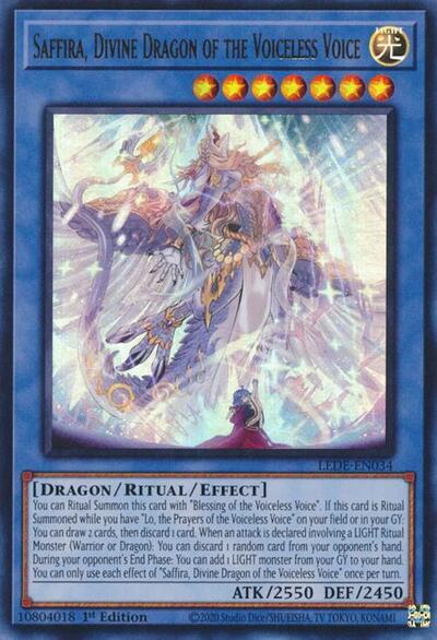 Saffira, Divine Dragon of the Voiceless Voice