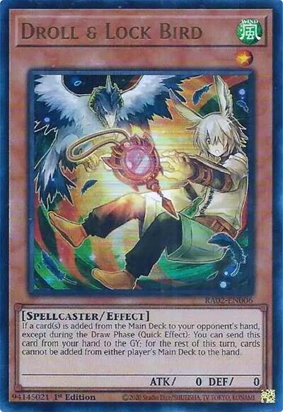 Droll & Lock Bird (Alternate Art) (UR)