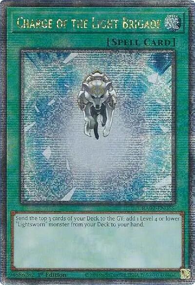 Charge of the Light Brigade (Quarter Century Secret Rare)