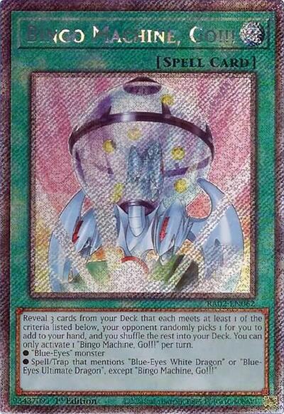 Bingo Machine, Go!!! (Platinum Secret Rare)