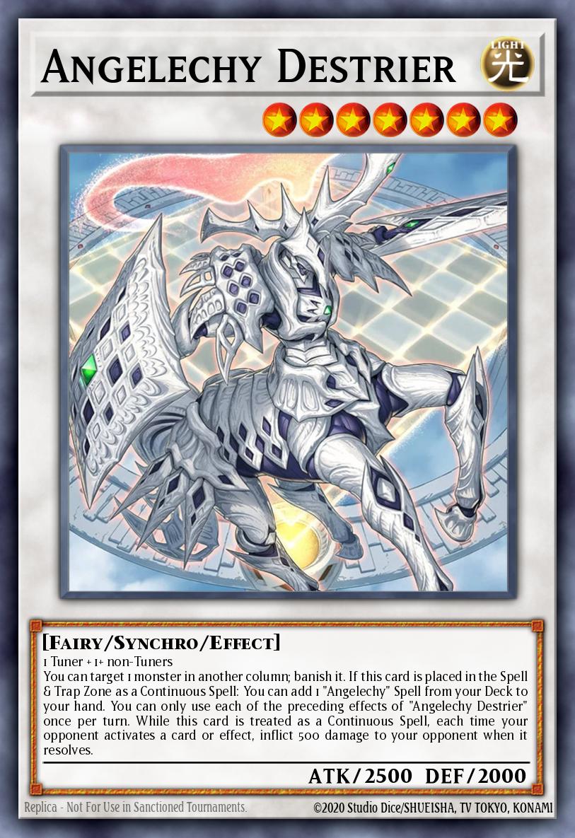 Angelechy Destrier - Chaos Origins Yu-Gi-Oh! spoiler