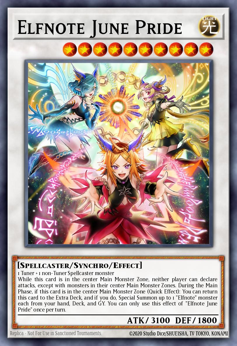 Elfnote June Pride - Chaos Origins Yu-Gi-Oh! spoiler