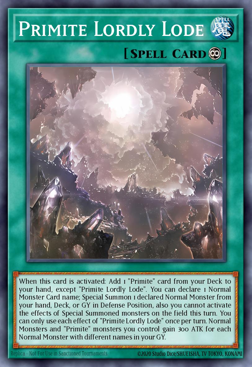Primite Lordly Lode - Rarity Collection 5 Yu-Gi-Oh! spoiler