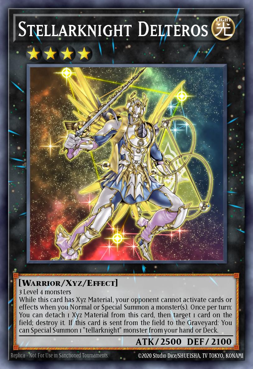 Stellarknight Delteros - Battles of Legend: Glorious Gallery Yu-Gi-Oh! spoiler