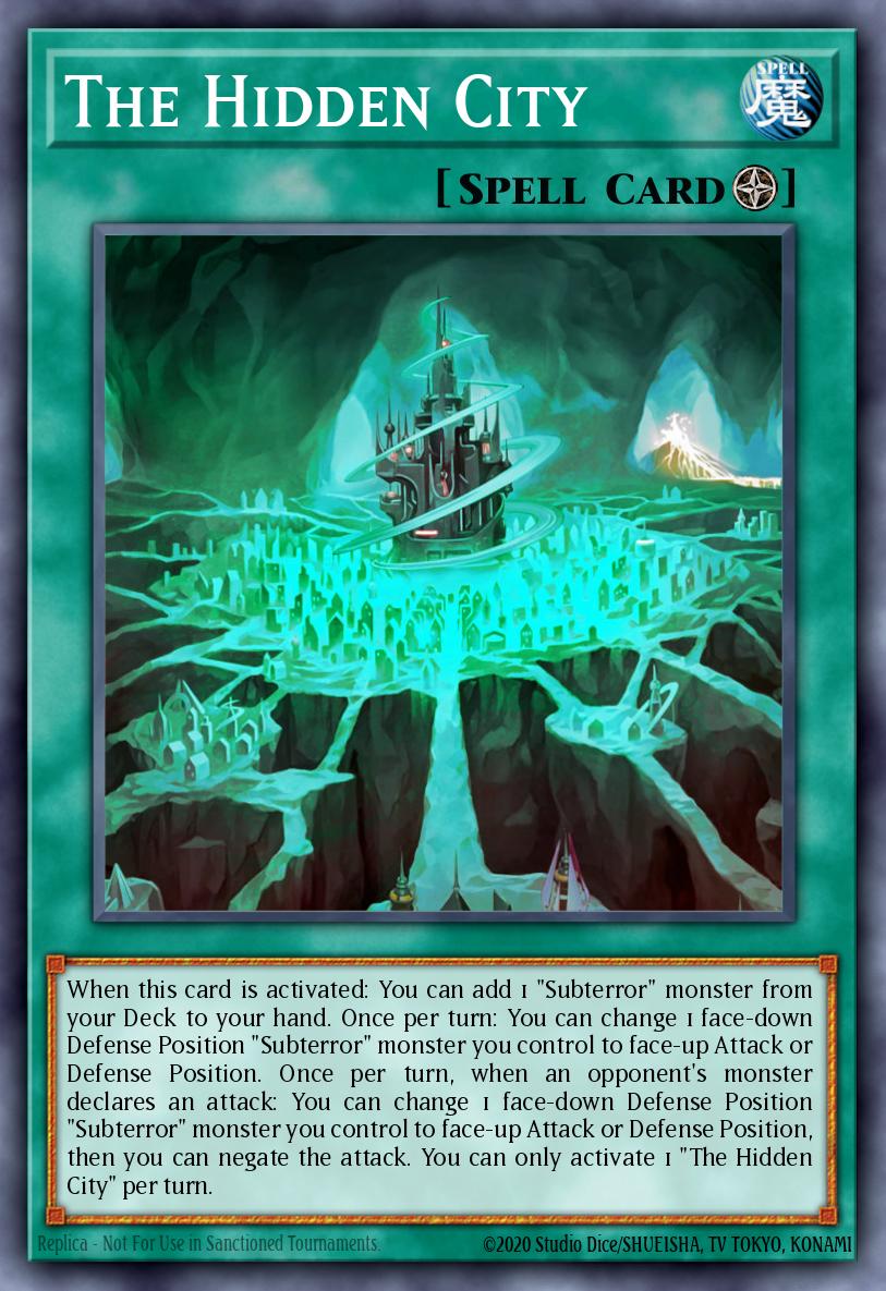 The Hidden City - Battles of Legend: Glorious Gallery Yu-Gi-Oh! spoiler