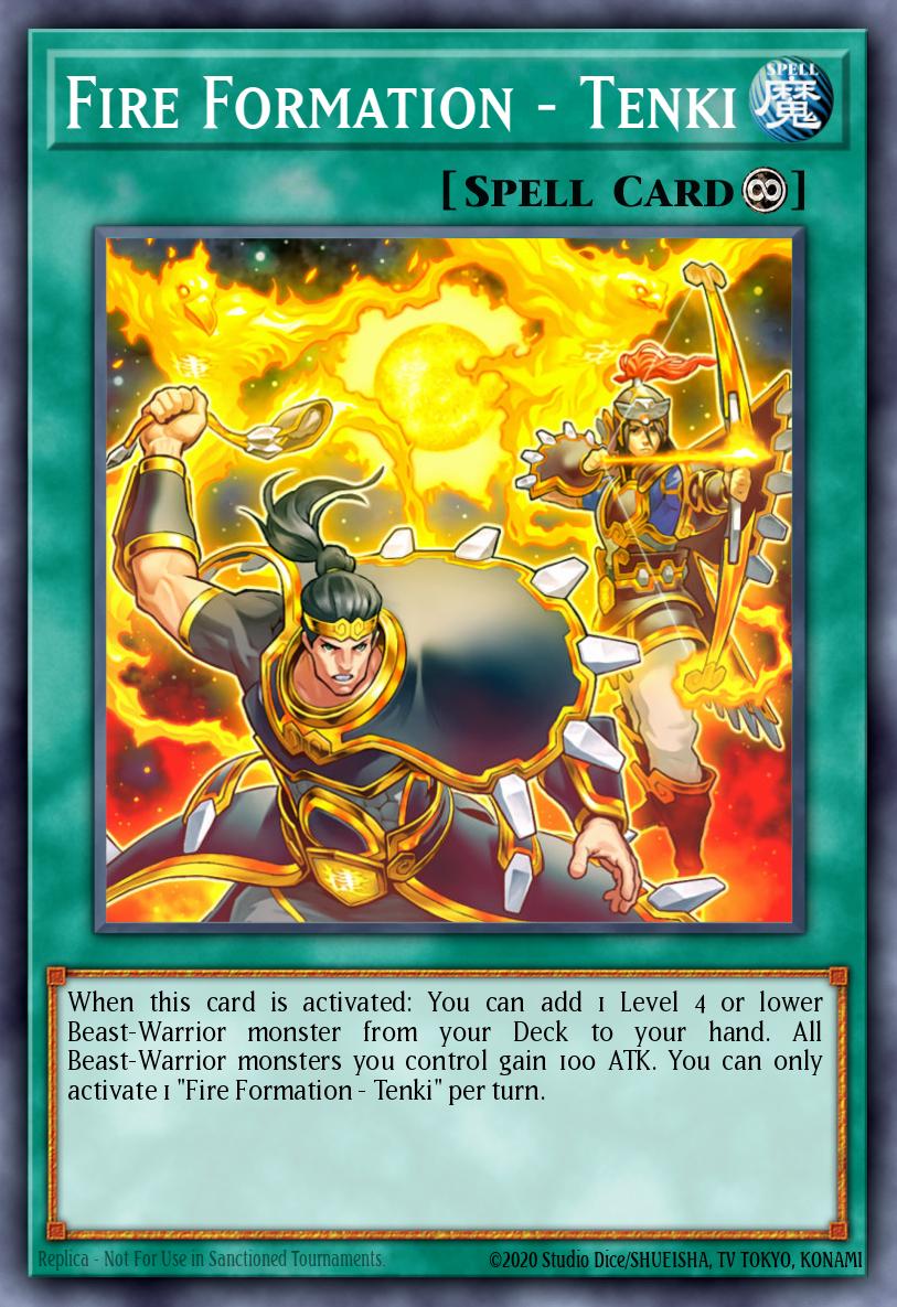 Fire Formation - Tenki - Legendary Modern Decks 2026 Yu-Gi-Oh! spoiler