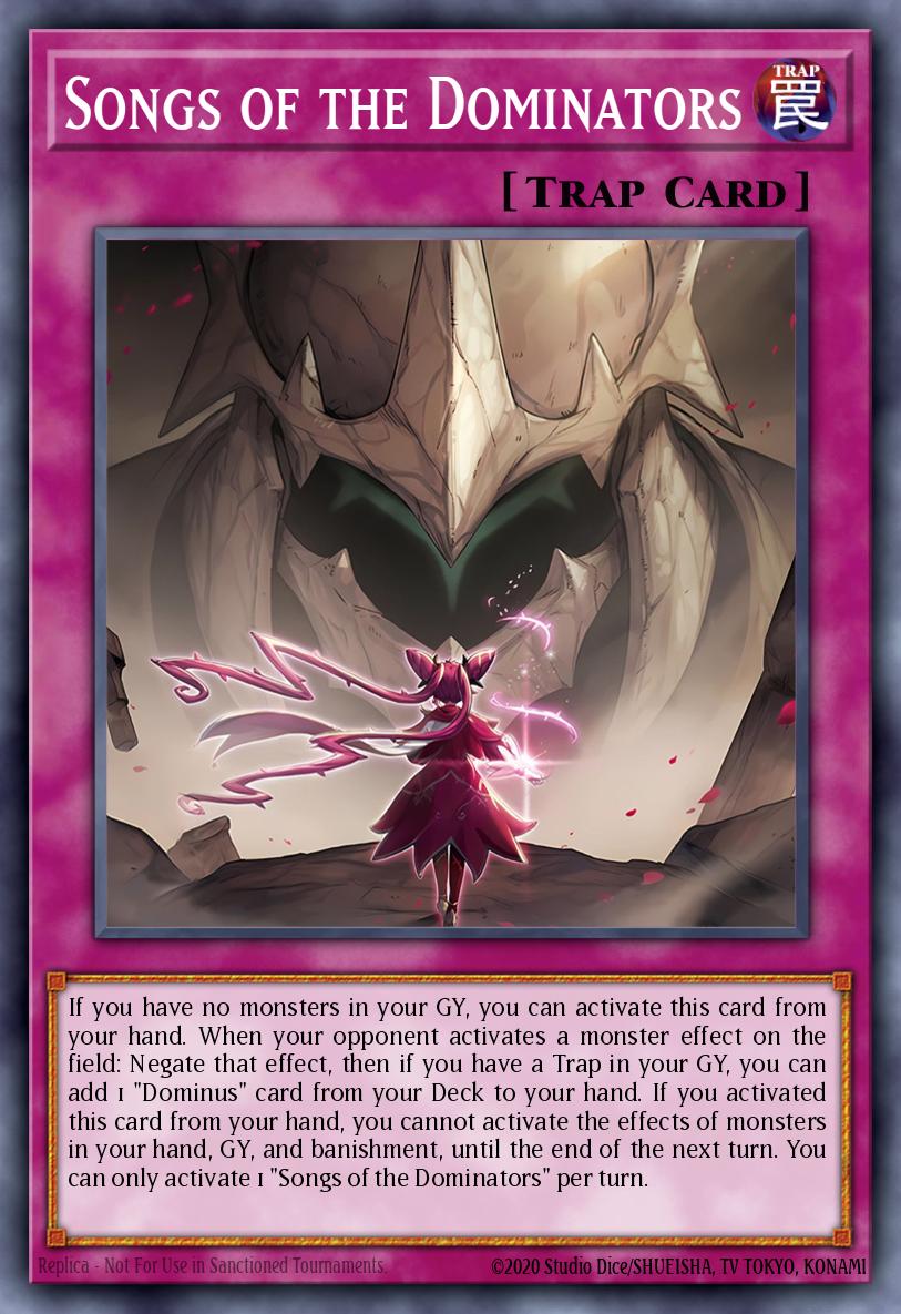 Songs of the Dominators - Rarity Collection 5 Yu-Gi-Oh! spoiler