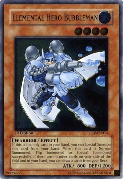 Elemental Hero Bubbleman (UTR)