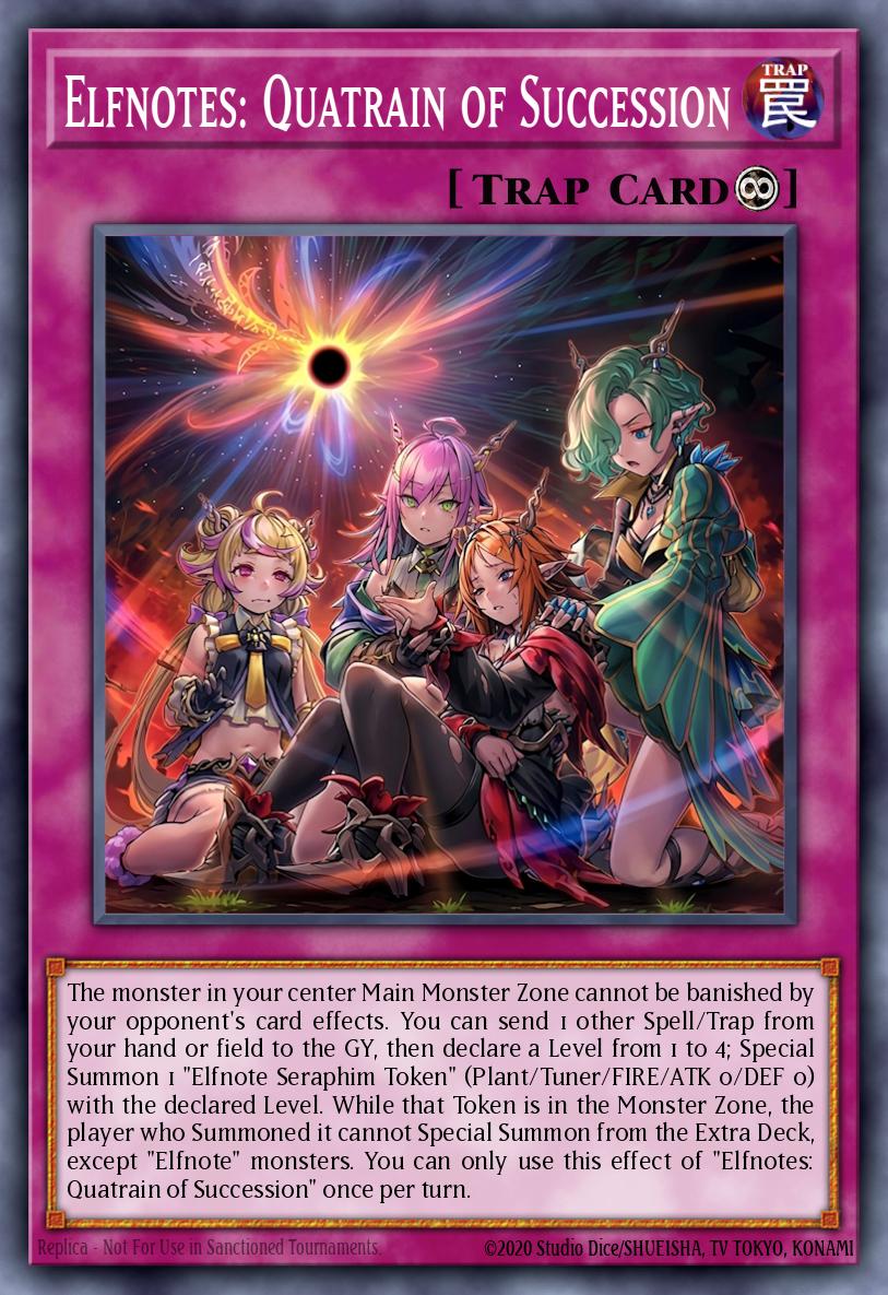 Elfnotes: Quatrain of Succession - Chaos Origins Yu-Gi-Oh! spoiler