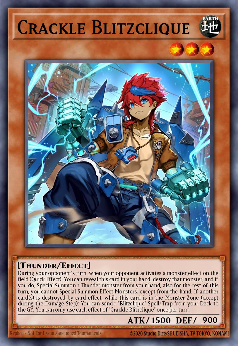 Crackle Blitzclique - Chaos Origins Yu-Gi-Oh! spoiler