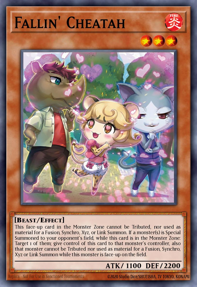 Fallin' Cheatah - Battles of Legend: Glorious Gallery Yu-Gi-Oh! spoiler