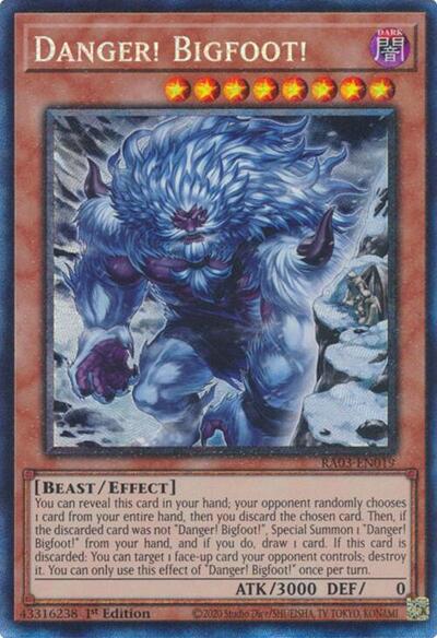 Danger! Bigfoot! (Alternate Art) (PCR)