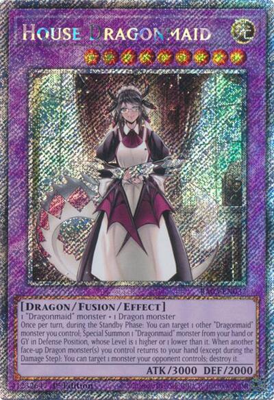 House Dragonmaid (Platinum Secret Rare)