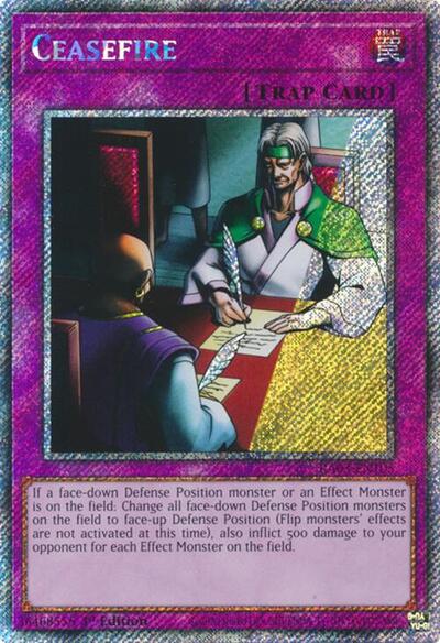 Ceasefire (Platinum Secret Rare)