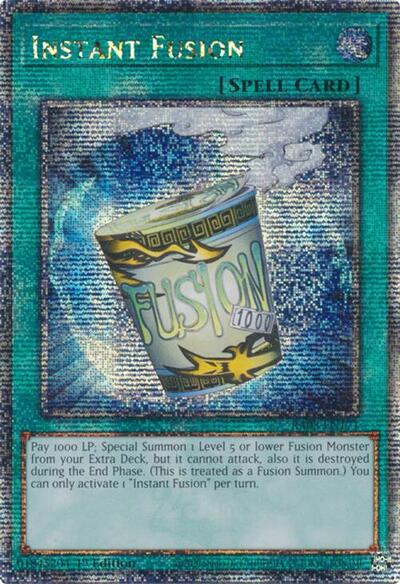 Instant Fusion (Quarter Century Secret Rare)