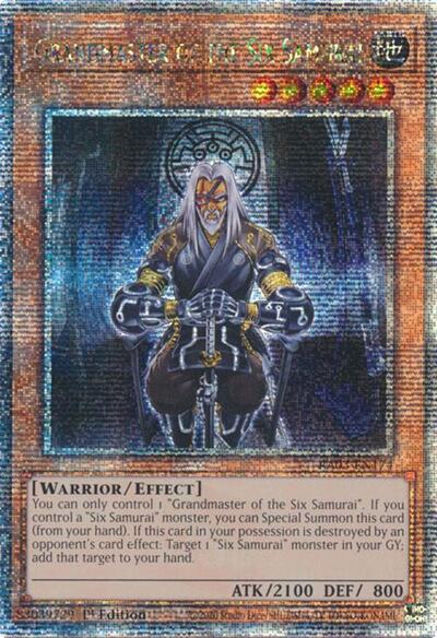 Grandmaster of the Six Samurai (Quarter Century Secret Rare)