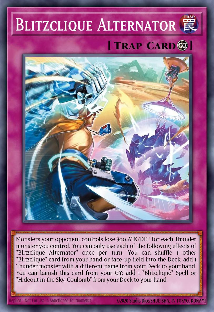 Blitzclique Alternator - Chaos Origins Yu-Gi-Oh! spoiler