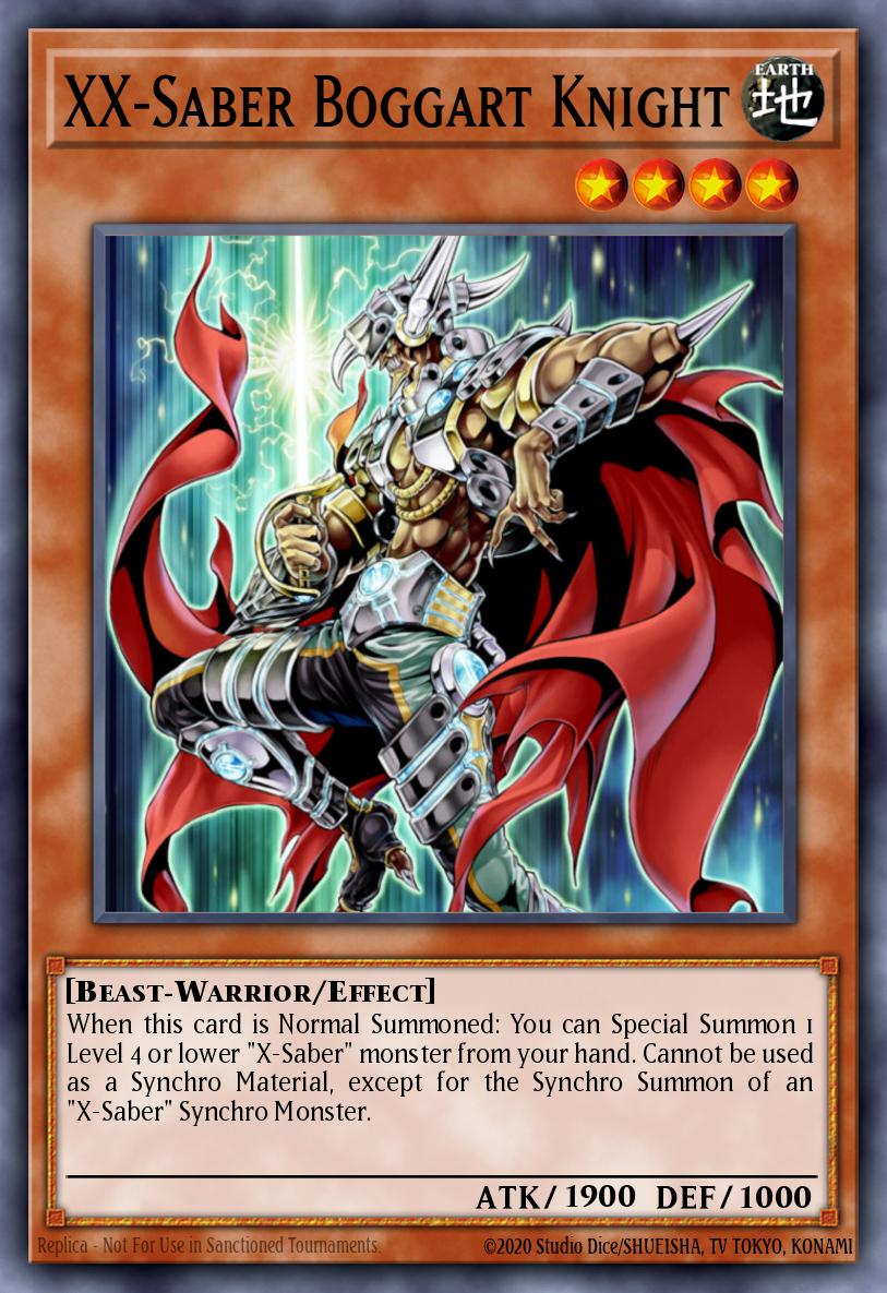 XX-Saber Boggart Knight - Legendary Modern Decks 2026 Yu-Gi-Oh! spoiler