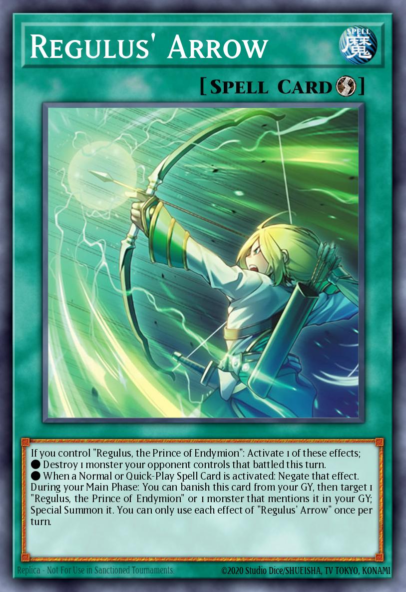Regulus' Arrow - Battles of Legend: Glorious Gallery Yu-Gi-Oh! spoiler