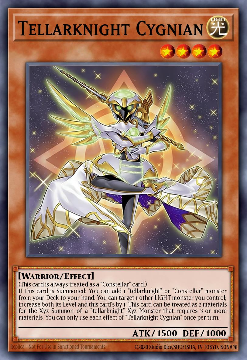 Tellarknight Cygnian - Battles of Legend: Glorious Gallery Yu-Gi-Oh! spoiler