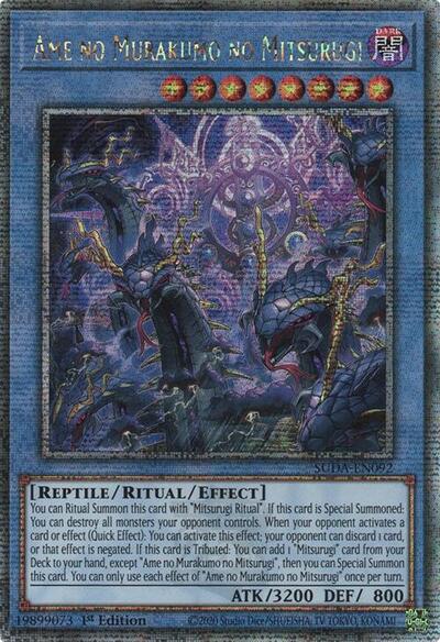 Ame no Murakumo no Mitsurugi (Quarter Century Secret Rare)