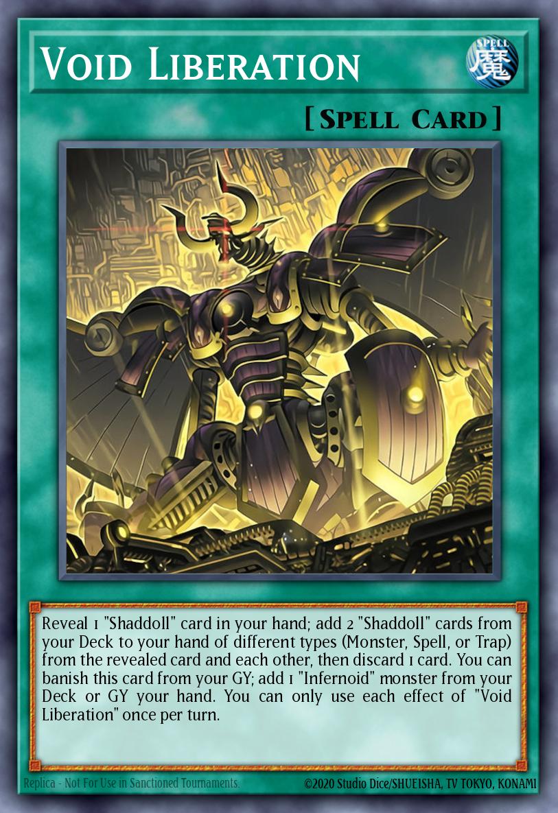 Void Liberation - Battles of Legend: Glorious Gallery Yu-Gi-Oh! spoiler