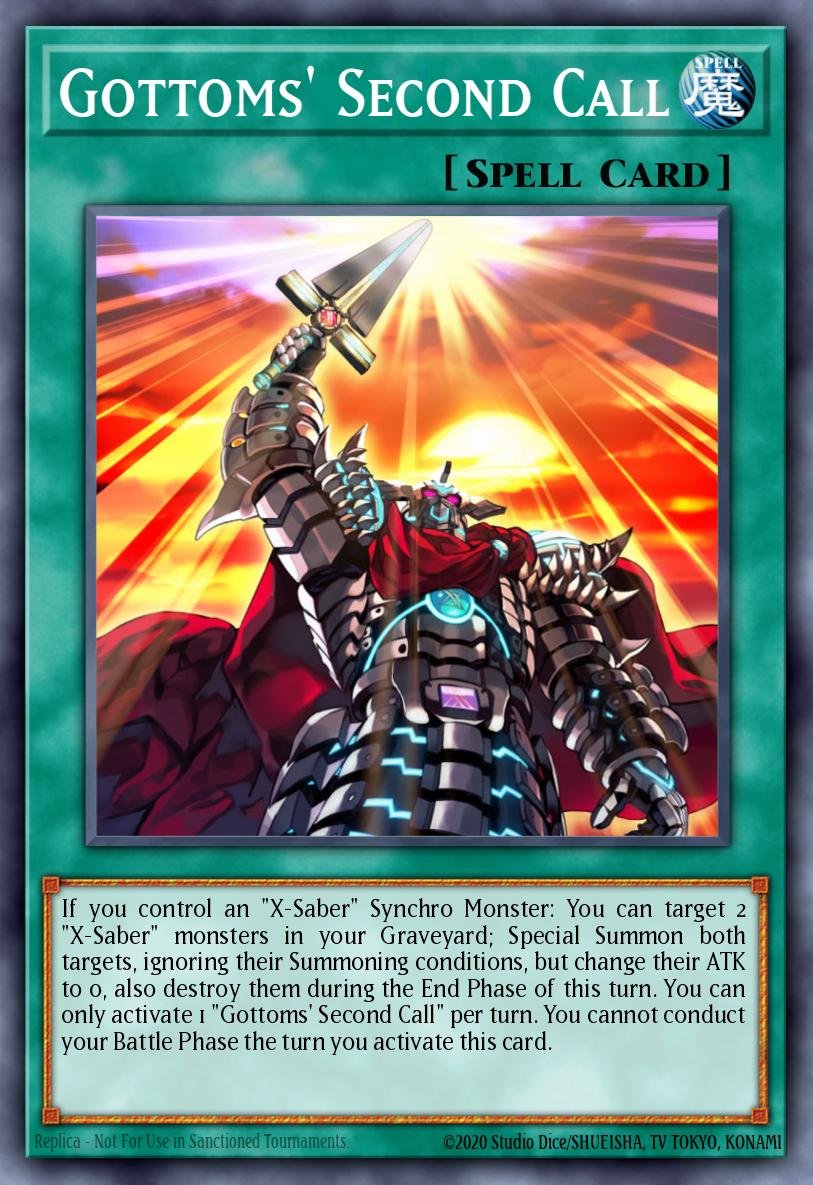 Gottoms' Second Call - Legendary Modern Decks 2026 Yu-Gi-Oh! spoiler