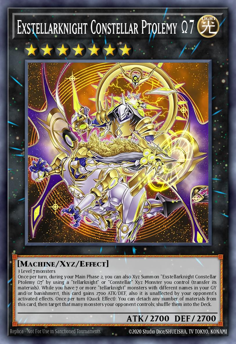 Exstellarknight Constellar Ptolemy Ω7 - Battles of Legend: Glorious Gallery Yu-Gi-Oh! spoiler