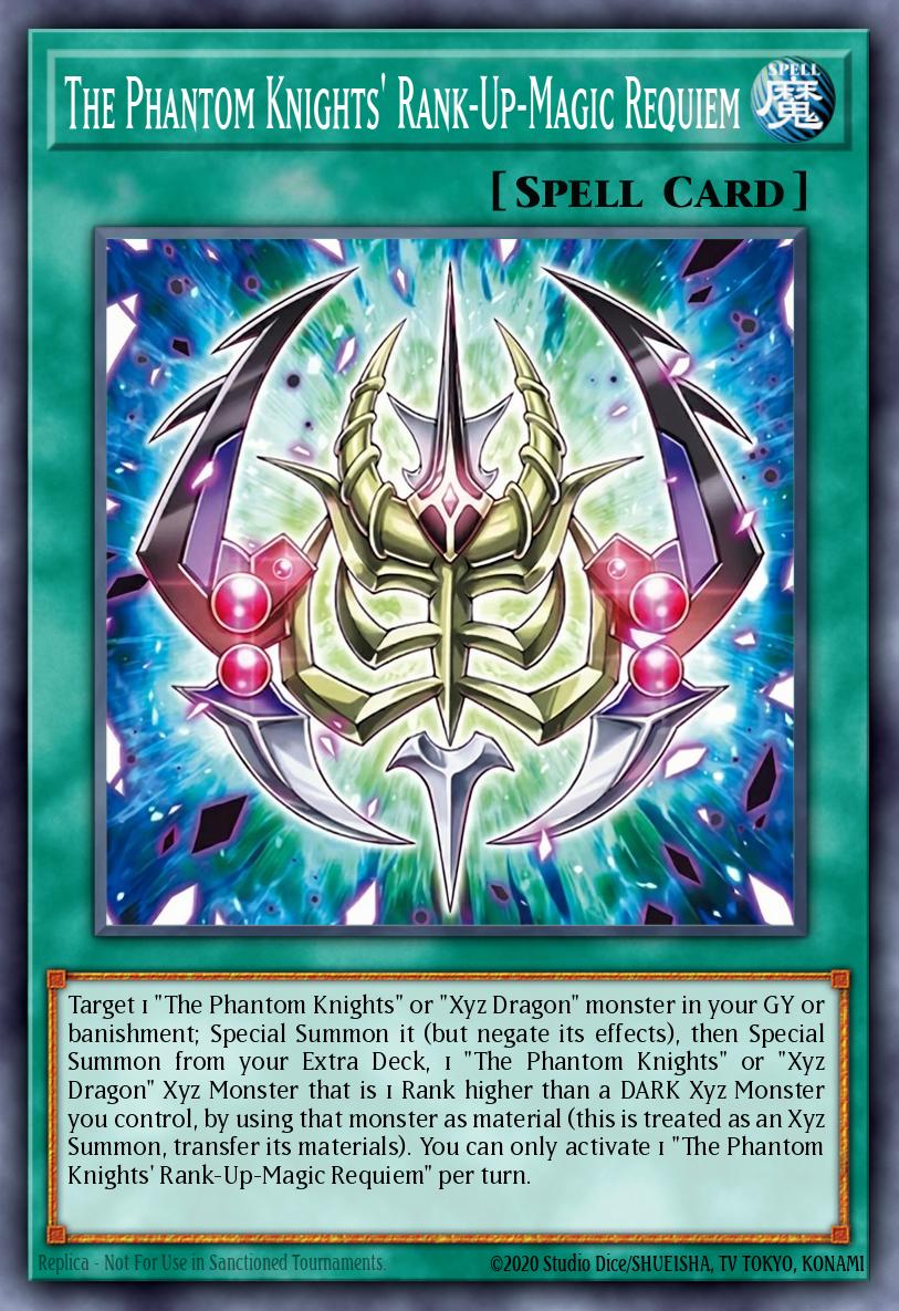 The Phantom Knights' Rank-Up-Magic Requiem - Chaos Origins Yu-Gi-Oh! spoiler