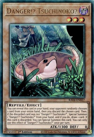 Danger!? Tsuchinoko? (PUR)
