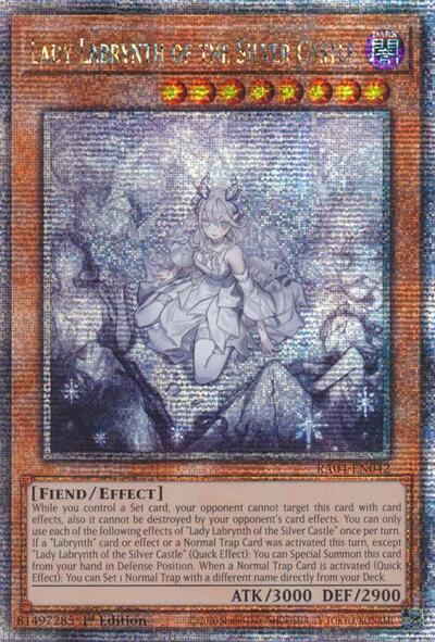 Lady Labrynth of the Silver Castle (New Art) (Quarter Century Secret Rare)