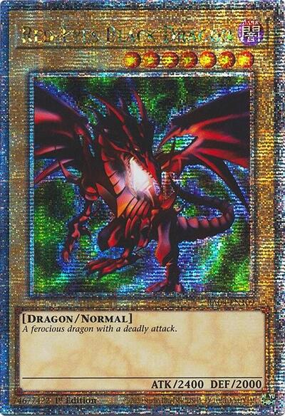Red-Eyes Black Dragon (4th Art) (Quarter Century Secret Rare)