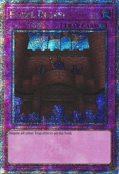 Royal Decree (Quarter Century Secret Rare)