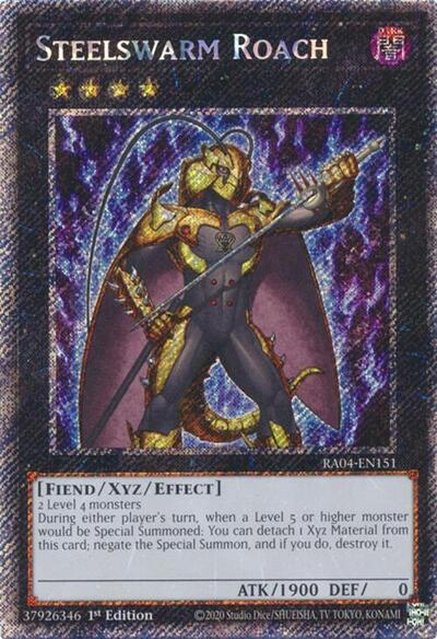 Steelswarm Roach (Platinum Secret Rare)