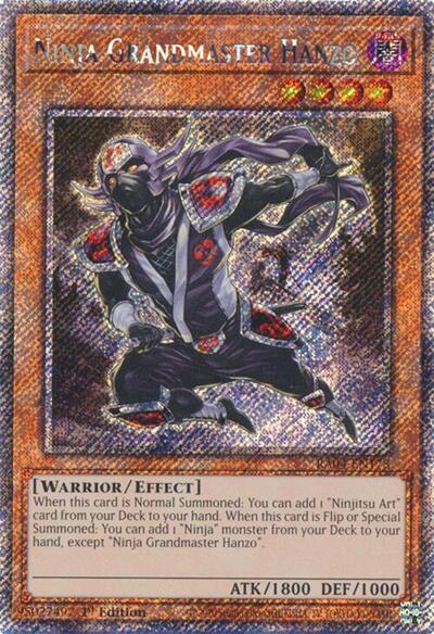 Ninja Grandmaster Hanzo (Platinum Secret Rare)