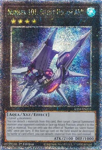 Number 101: Silent Honor ARK (Quarter Century Secret Rare)