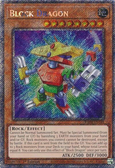 Block Dragon (Platinum Secret Rare)
