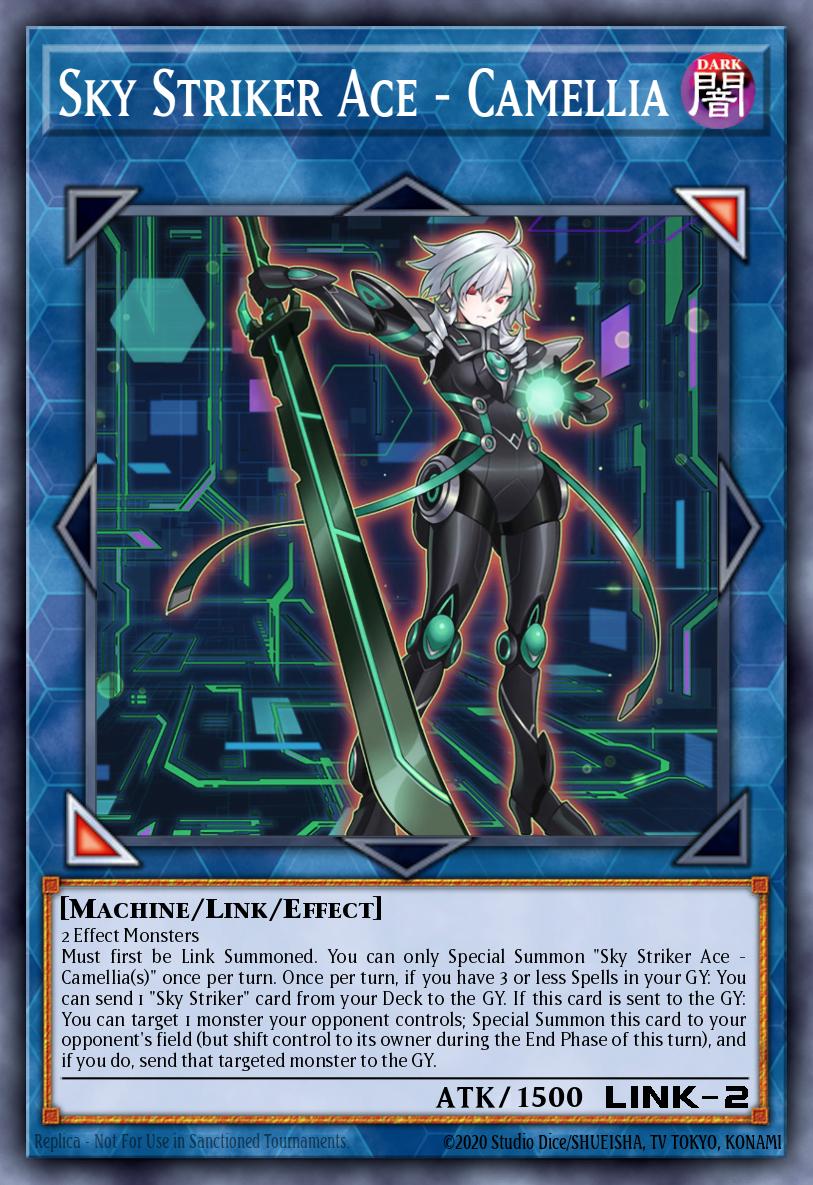 Sky Striker Ace - Camellia - Legendary Modern Decks 2026 Yu-Gi-Oh! spoiler