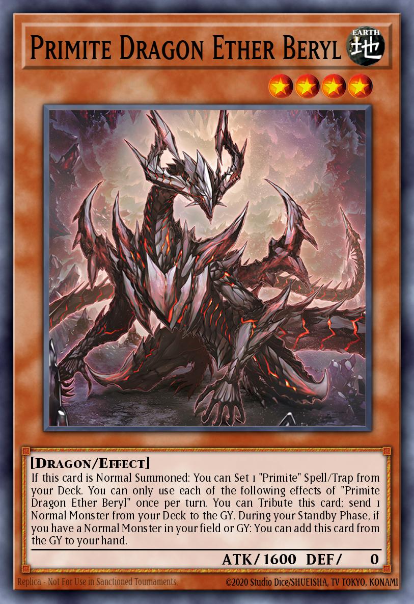 Primite Dragon Ether Beryl - Rarity Collection 5 Yu-Gi-Oh! spoiler