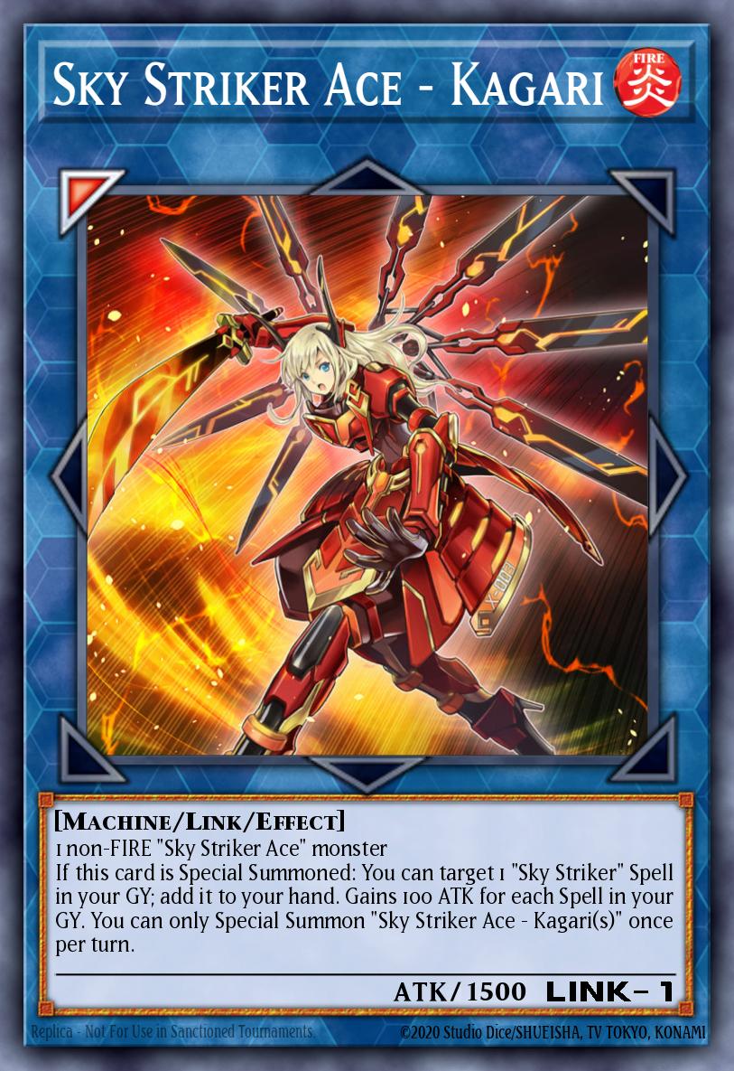 Sky Striker Ace - Kagari - Legendary Modern Decks 2026 Yu-Gi-Oh! spoiler