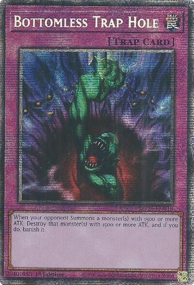 Bottomless Trap Hole