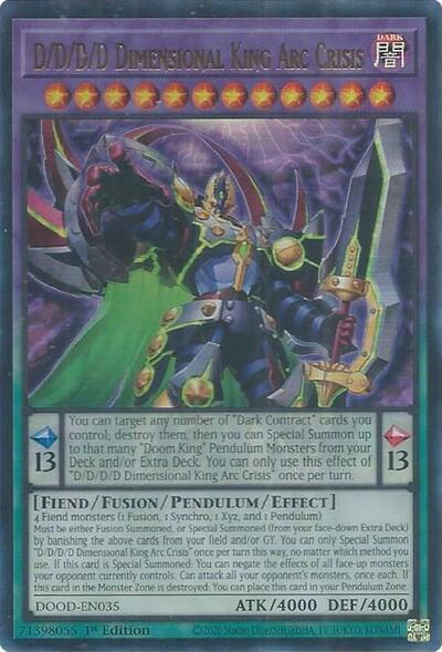 D/D/D/D Dimensional King Arc Crisis