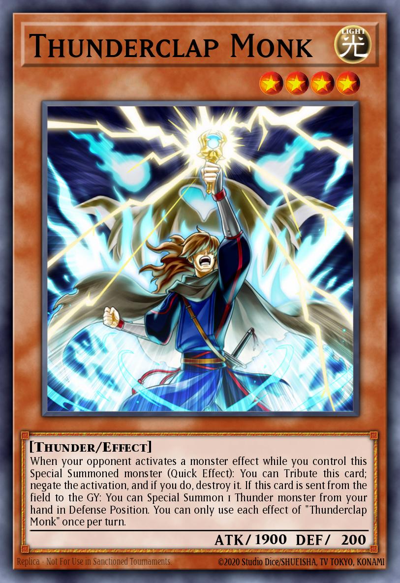 Thunderclap Monk - Ultimate Tournament Pack 1 Yu-Gi-Oh! spoiler