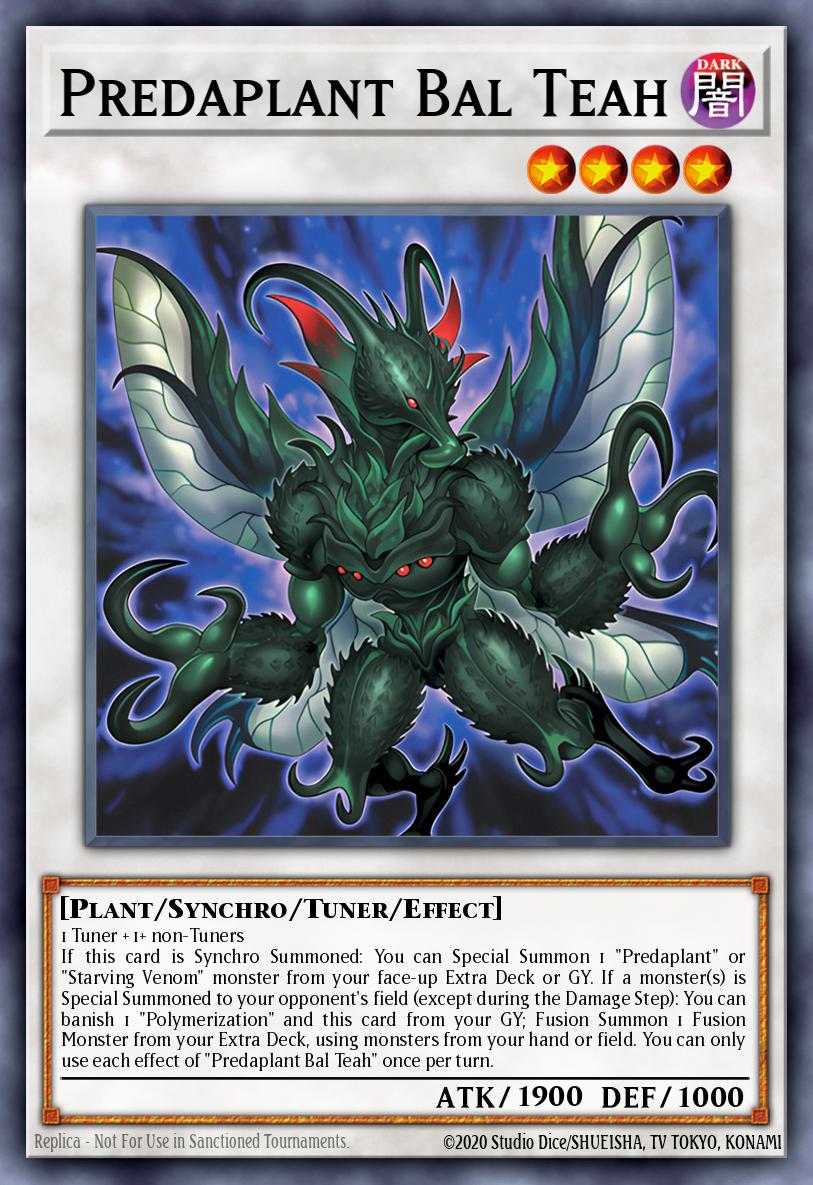 Predaplant Bal Teah - Blazing Dominion Yu-Gi-Oh! spoiler
