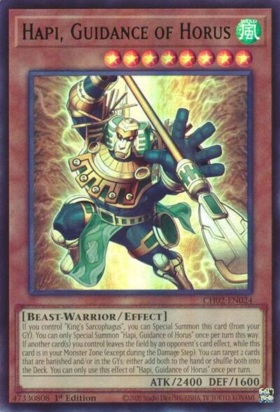 Hapi, Guidance of Horus
